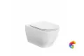 MO.wc.02 Унитаз Modula подвесной безободковый с крепежом, белый глянцевый