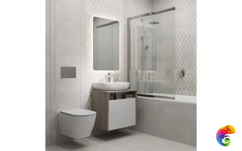 MO.wc.02 Унитаз Modula подвесной безободковый с крепежом, белый глянцевый