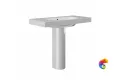 PRO.col.01 Пьедестал PRO напольный, белый глянцевый