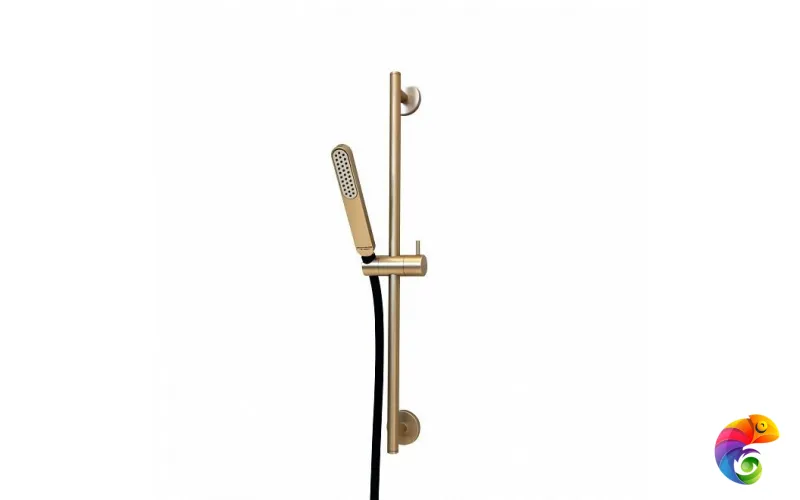 69456KM.M0.071 Душевая стойка длиной 150 см без выхода для подачи воды золотой атласный