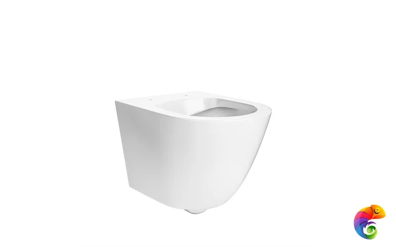 SF.wc.02 Унитаз Sfera подвесной безободковый с крепежом, белый глянцевый