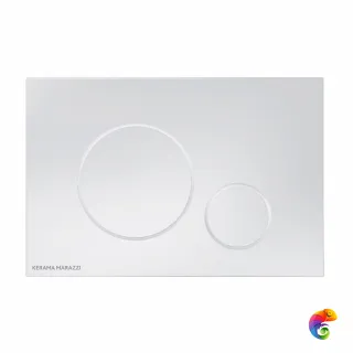 FPR.A.WHT Кнопка управления для скрытых систем инсталляции, белый-глянец (круглая)