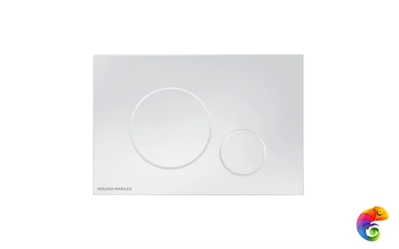 FPR.A.WHT Кнопка управления для скрытых систем инсталляции, белый-глянец (круглая)