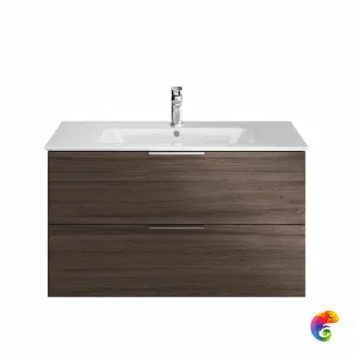 PI.F.95\OLM Тумба PIANO Forte подвесная 95 см, 2 ящика, дымчатый вяз