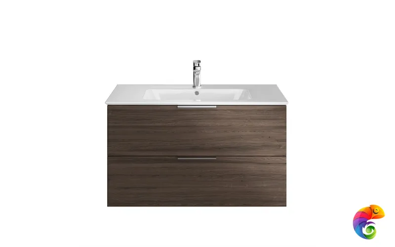 PI.F.95\OLM Тумба PIANO Forte подвесная 95 см, 2 ящика, дымчатый вяз