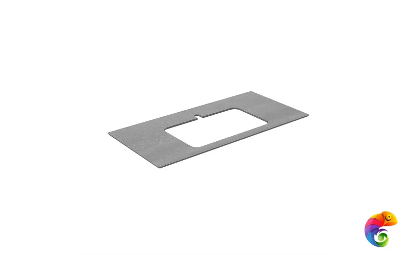 PL2.DD500600R\100 Спец. изделие для раковин, встраиваемых сверху, 100 см Про Дабл антрацит