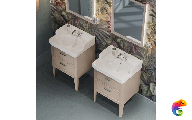 PO.wb.60 Раковина POMPEI 60 с крепежом