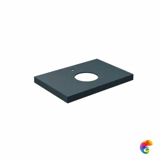 CN70.DD507320R Спец. изделие декоративное из керамогранита Про Чементо 70x48, синий тёмный матовый