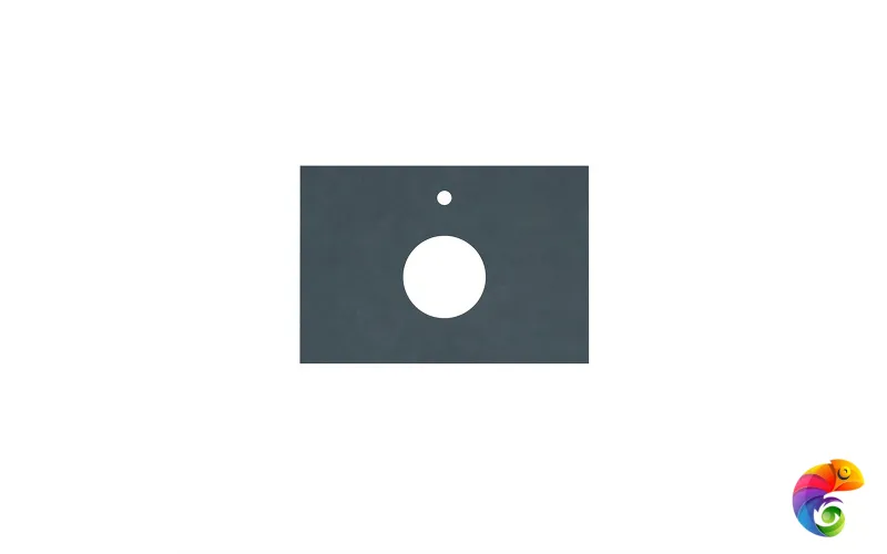 CN70.DD507320R Спец. изделие декоративное из керамогранита Про Чементо 70x48, синий тёмный матовый