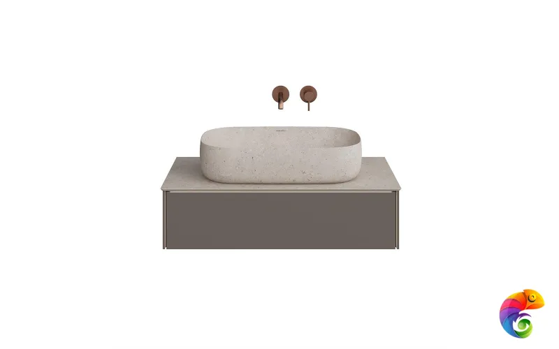 MA.90.1/EGR.M Тумба MAGICA подвесная 90, 1 ящик, вечерний серый матовый