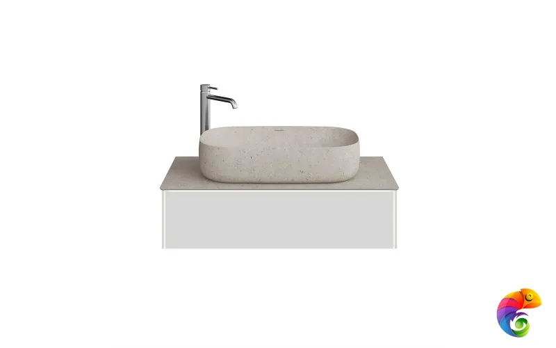 MA.90.1/MGR.M Тумба MAGICA подвесная 90, 1 ящик, утренний серый матовый