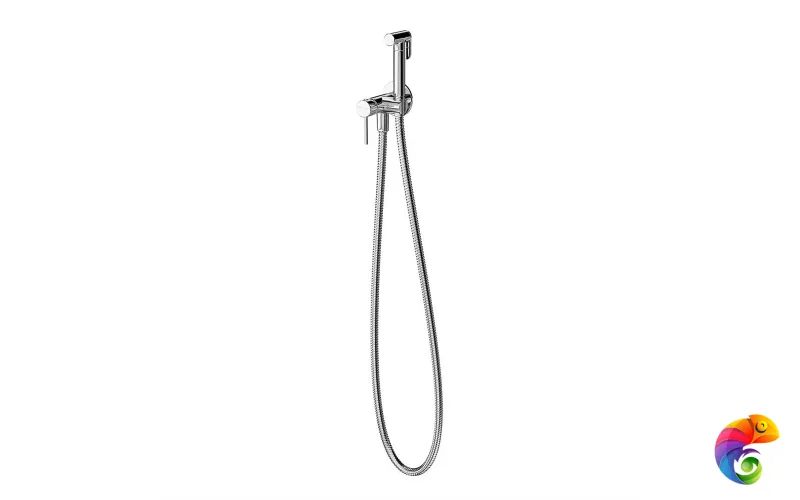 886KM.21.018 Смеситель с гигиеническим душем встроенного монтажа, хром