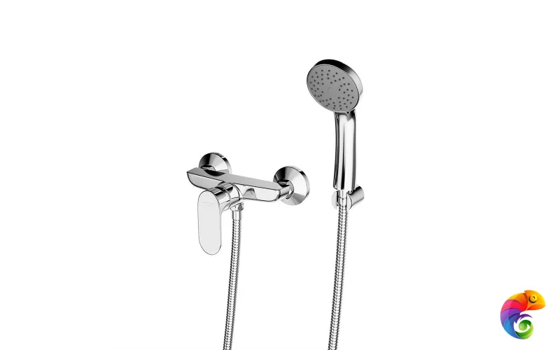 69355KM.21.018 Смеситель для душа PIANO настенный без излива, хром глянец