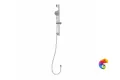 69457KM.21.018 Душевая стойка OLE c ручной круглой лейкой и шлангом, без выхода для подачи воды, хром