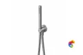 69645XKM.50.050 Ручной душ ETERNA с держателем для лейки, шлангом и выходом для подачи воды, нержавеющая сталь