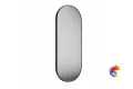CO.mi.P.42/BLK Зеркало CONO овальное 42, черное матовое