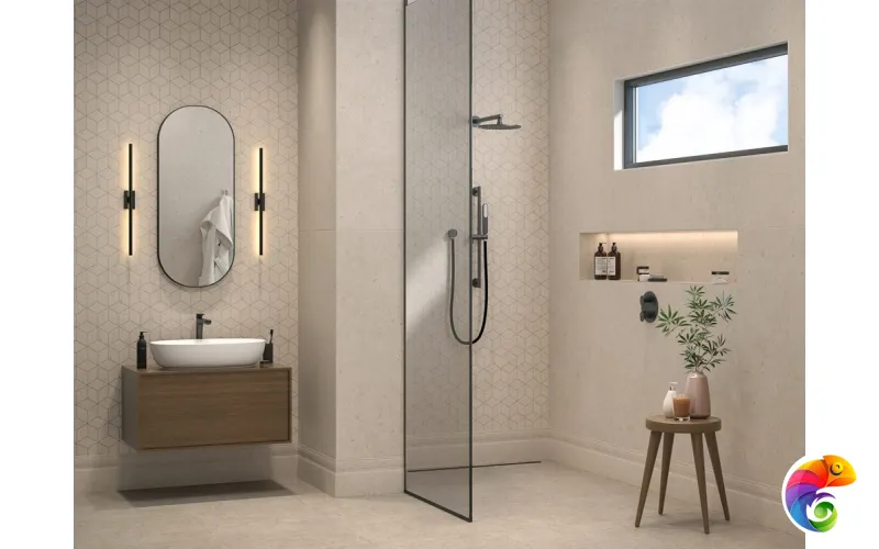 CO.mi.P.42/BLK Зеркало CONO овальное 42, черное матовое