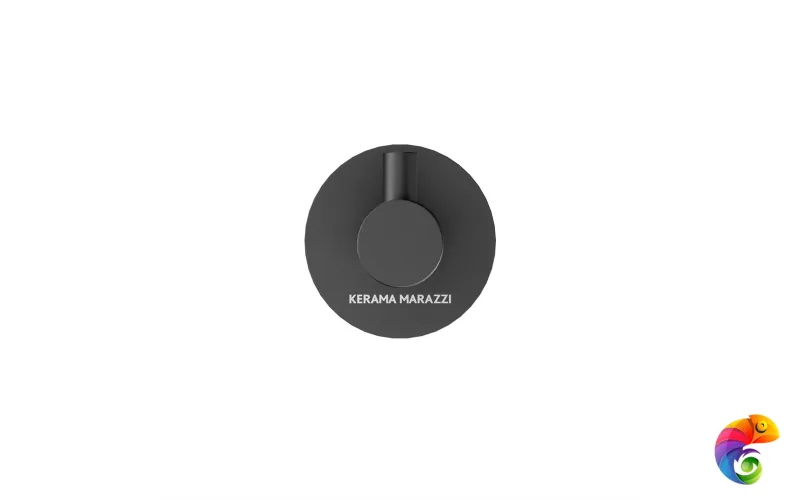 IS.01.KM.BLK.M Крючок Isola/Изола настенный, черный матовый