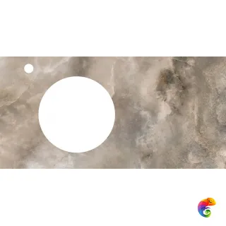 CO2.VT279\97 Спец. изделие декоративное CONO Onice бежевый с отверстием под смеситель