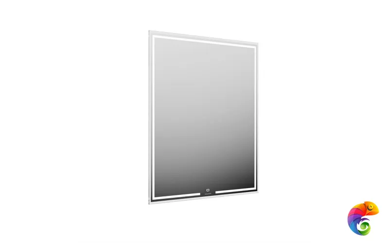 MIO.mi.70\WHT Зеркало MIO прямоугольное с диммером 70, белое