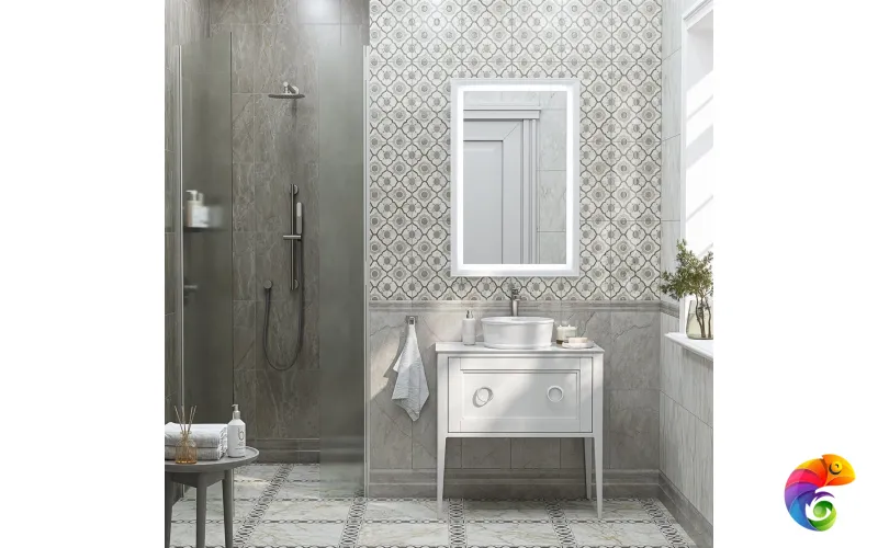 PL.CN.80.1+1\WHT.M Тумба PLAZA Classic NEO напольная 1+1 ящик 80, белая матовая