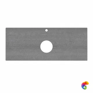 PL1.DD500600R\120 Спец. изделие для накладных раковин 120 см Про Дабл антрацит