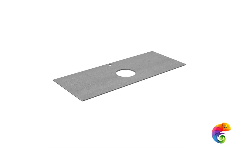 PL1.DD500600R\120 Спец. изделие для накладных раковин 120 см Про Дабл антрацит