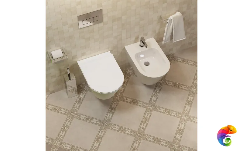 PLM.bidet.02 Биде PLAZA Modern подвесной, белый глянцевый