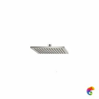 26598KM.21.018 Латунная верхняя квадратная душевая лейка FUTURA «тропический дождь, без кронштейна, хром