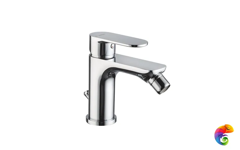69325KM.21.018 Смеситель для биде PIANO однорычажный с донным клапаном, хром глянец