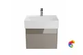 LOG.60.2/SAN Тумба LOGICA подвесная 2 ящика 60 см, песчаный