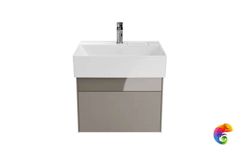 LOG.60.2/SAN Тумба LOGICA подвесная 2 ящика 60 см, песчаный