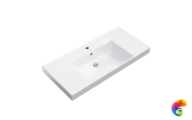 CU.wb.100 Раковина CUBO 100 см с крепежом