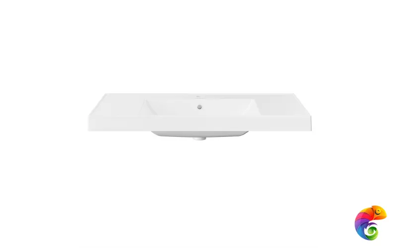 CU.wb.100 Раковина CUBO 100 см с крепежом