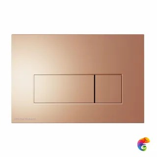 M57KM.RGM Кнопка управления для скрытых систем инсталляции, розовое матовое золото