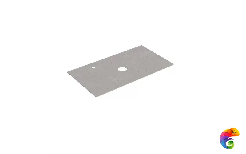 SG519920RL90Ta2 Спец. изделие декоративное для накладных раковин SAFI Риккарди 90 см, серый светлый матовый