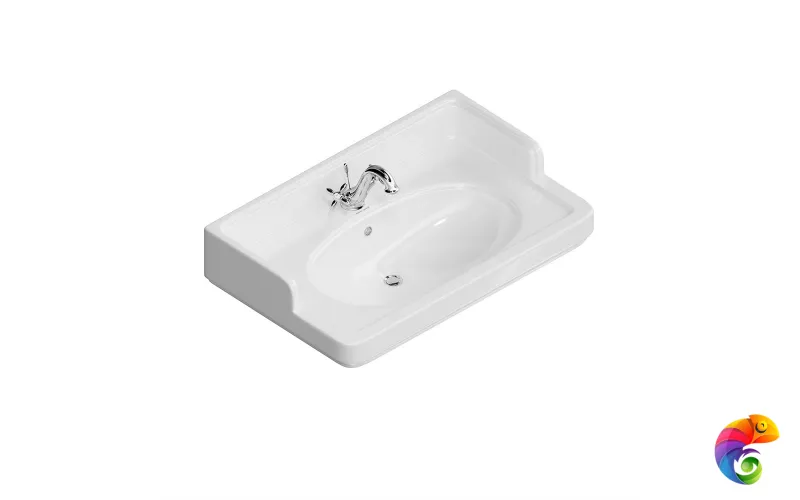 PO.wb.80 Раковина POMPEI 80 с крепежом