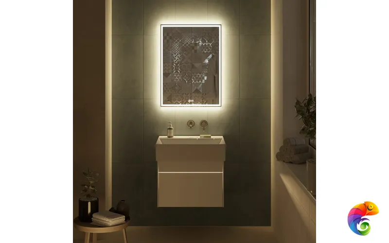 LOG.60.2/WHT Тумба LOGICA подвесная 2 ящика 60 см, белоснежный