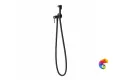 886KM.01.093 Смеситель с гигиеническим душем встроенного монтажа, матовый чёрный