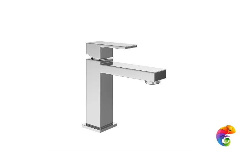 66412KM.21.018 Однорычажный смеситель для раковины FUTURA, без донного клапана 3/8, хром