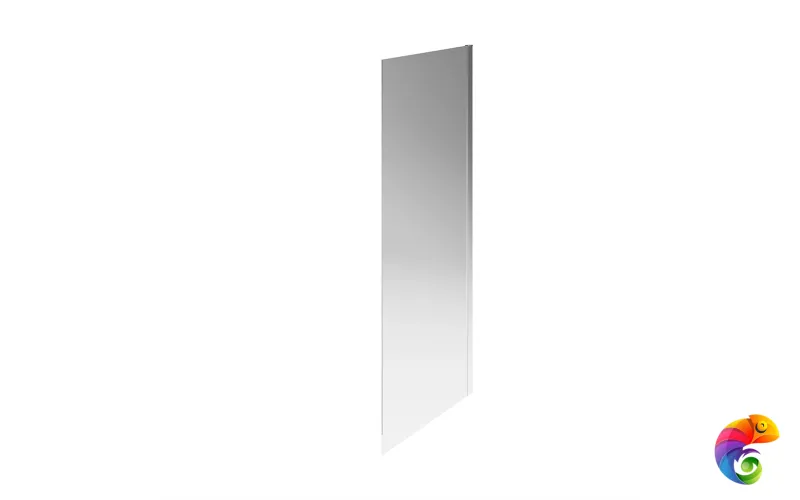 CT.100.FP.BN Душевая боковая панель CRISTALLO, 100х210, брашированный никель