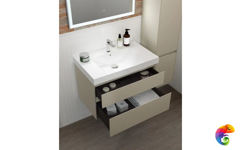 CU.wb.80 Раковина CUBO 80 см с крепежом