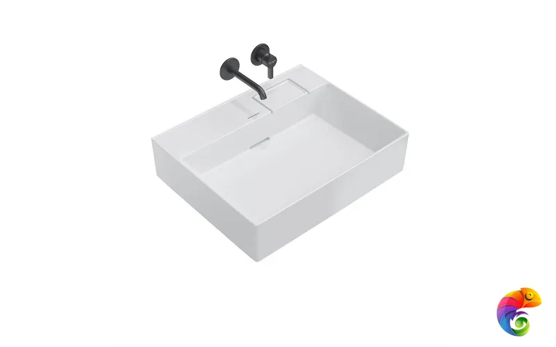 LO.wb.60.0 Раковина LOGICA мебельная\подвесная без отверстий 60, белая глянцевая