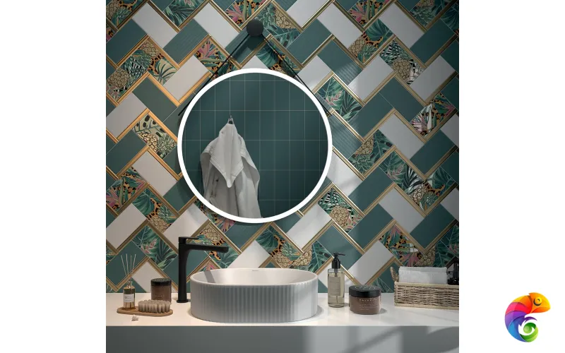 CO.mi.P.70/BLK Зеркало CONO 70 см, круглое с металличеким креплением к стене, цвет черный матовый