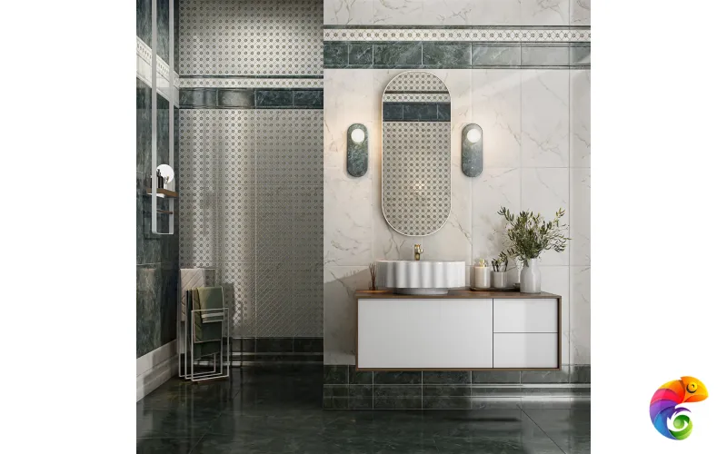 CO.mi.P.42/WHT Зеркало CONO овальное 42, белое матовое