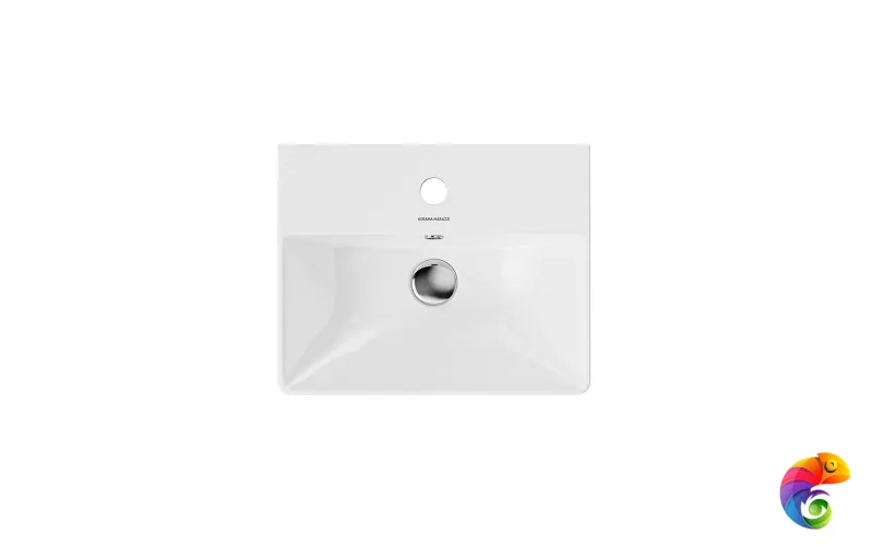 PROR.wb.40 Раковина PRO мебельная\подвесная 40, белая глянцевая