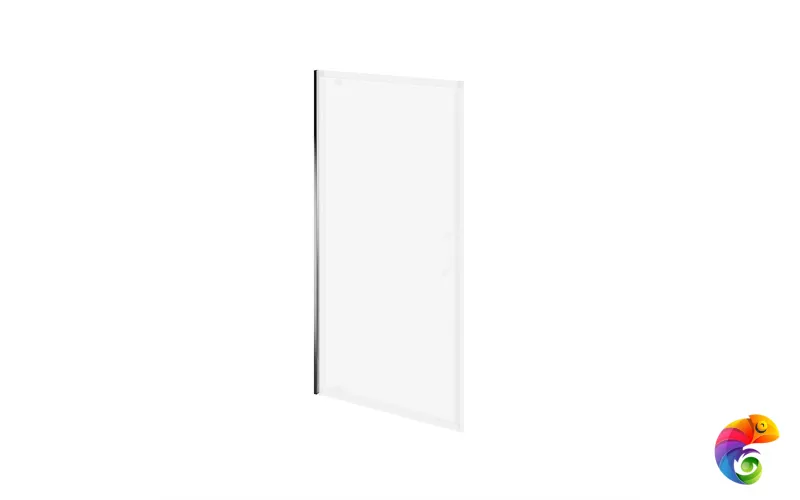 VE.PRO.195.PD.CR Душевой доборный профиль для распашной двери VETRO, 195, хром