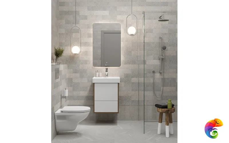 PRO.mi.55\WHT Зеркало PRO с подсветкой LED 55, белый глянцевый