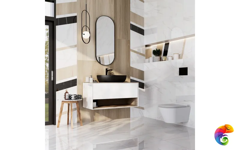 PLMR.seat.02/WHT Сиденье PLAZA Modern/BG Rimless Slim soft close+clip up, белый