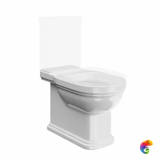 PO.wc.01 Унитаз POMPEI напольный с крепежом без сиденья